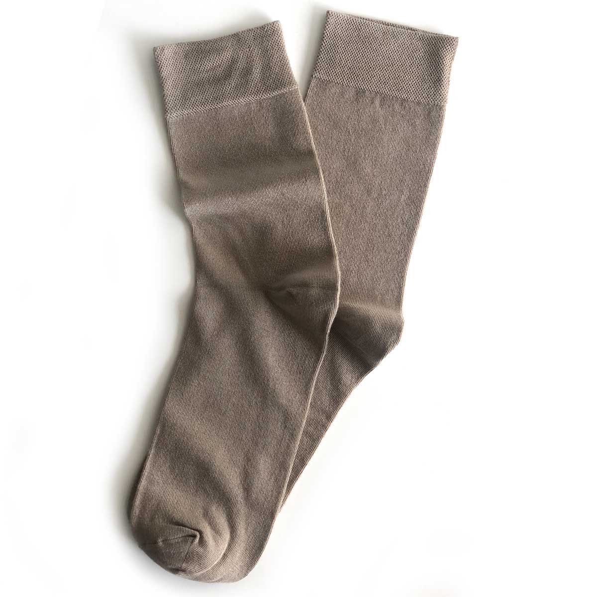 beige bambus dressokker