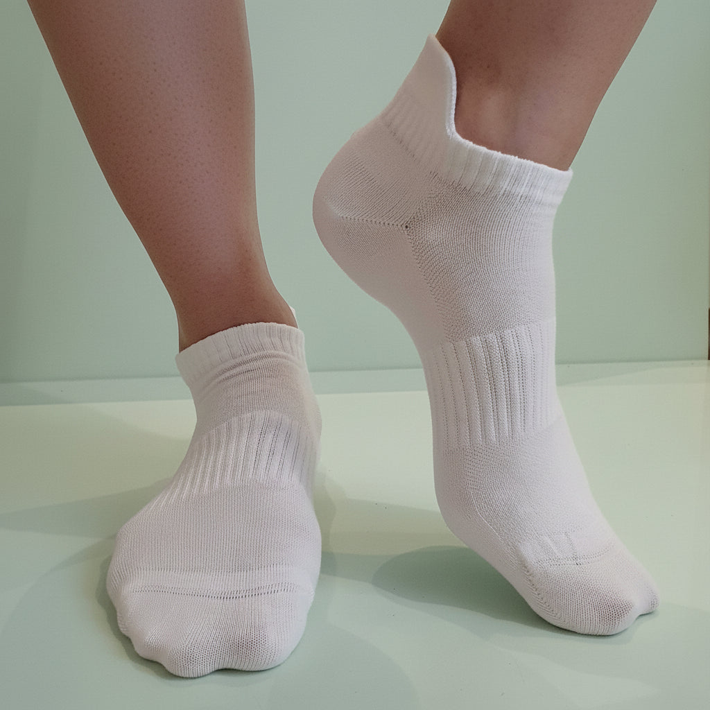 ankelsokker for å forhindre blemmer