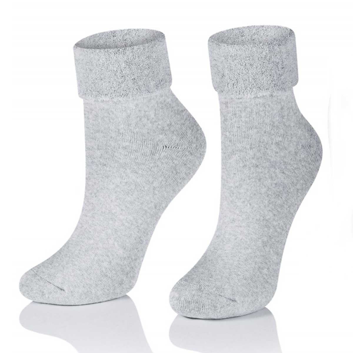 Myke kosesokker med plysjfrotté inni • damesokker