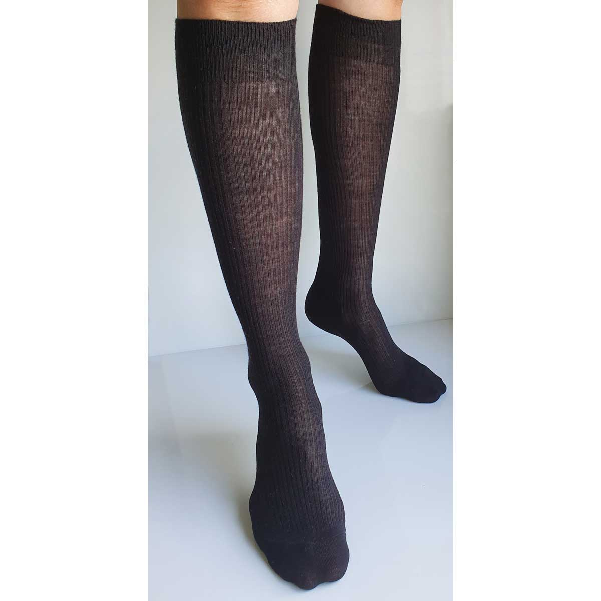 97% merinoull knestrømper