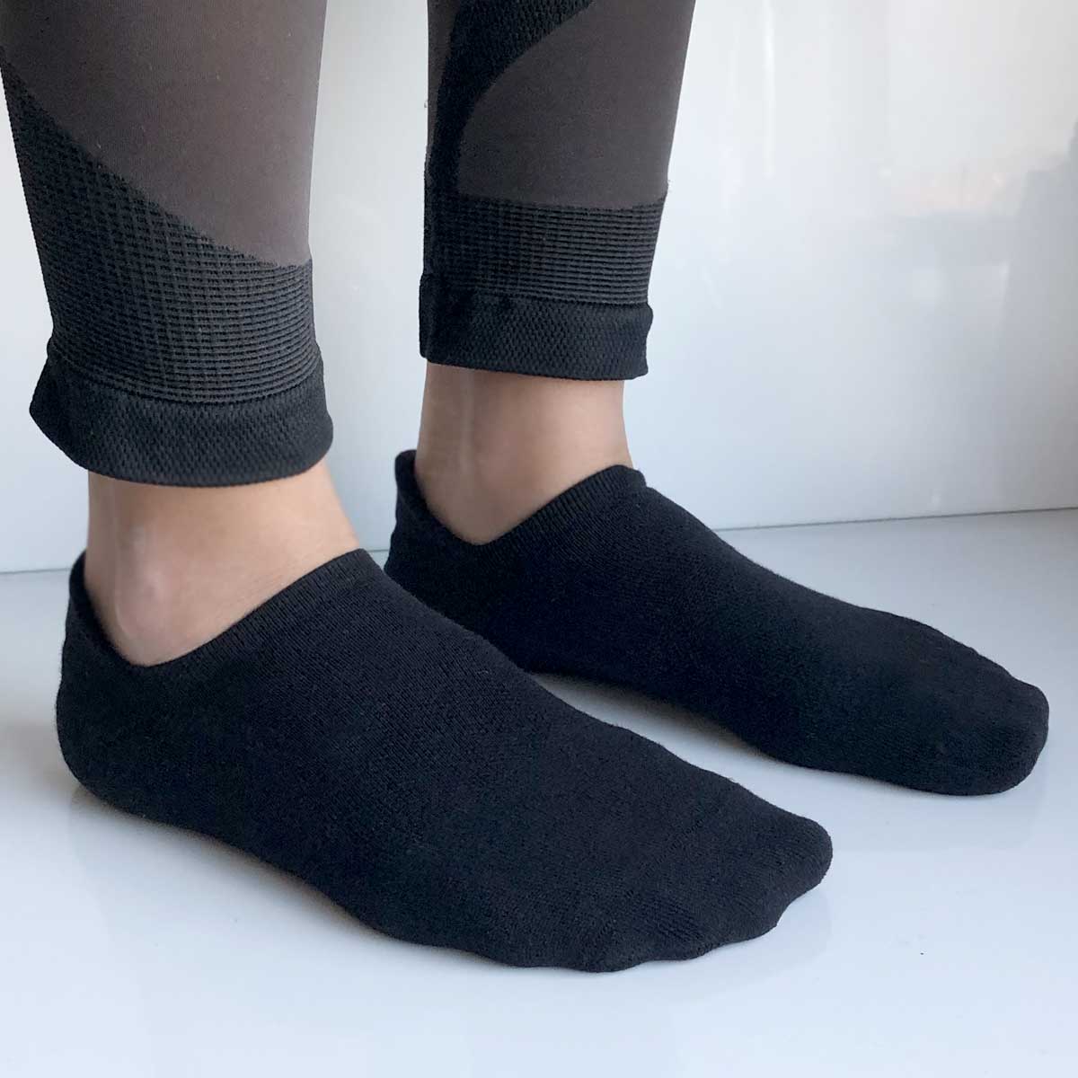 Treningssokker med anti-lukt og frotté