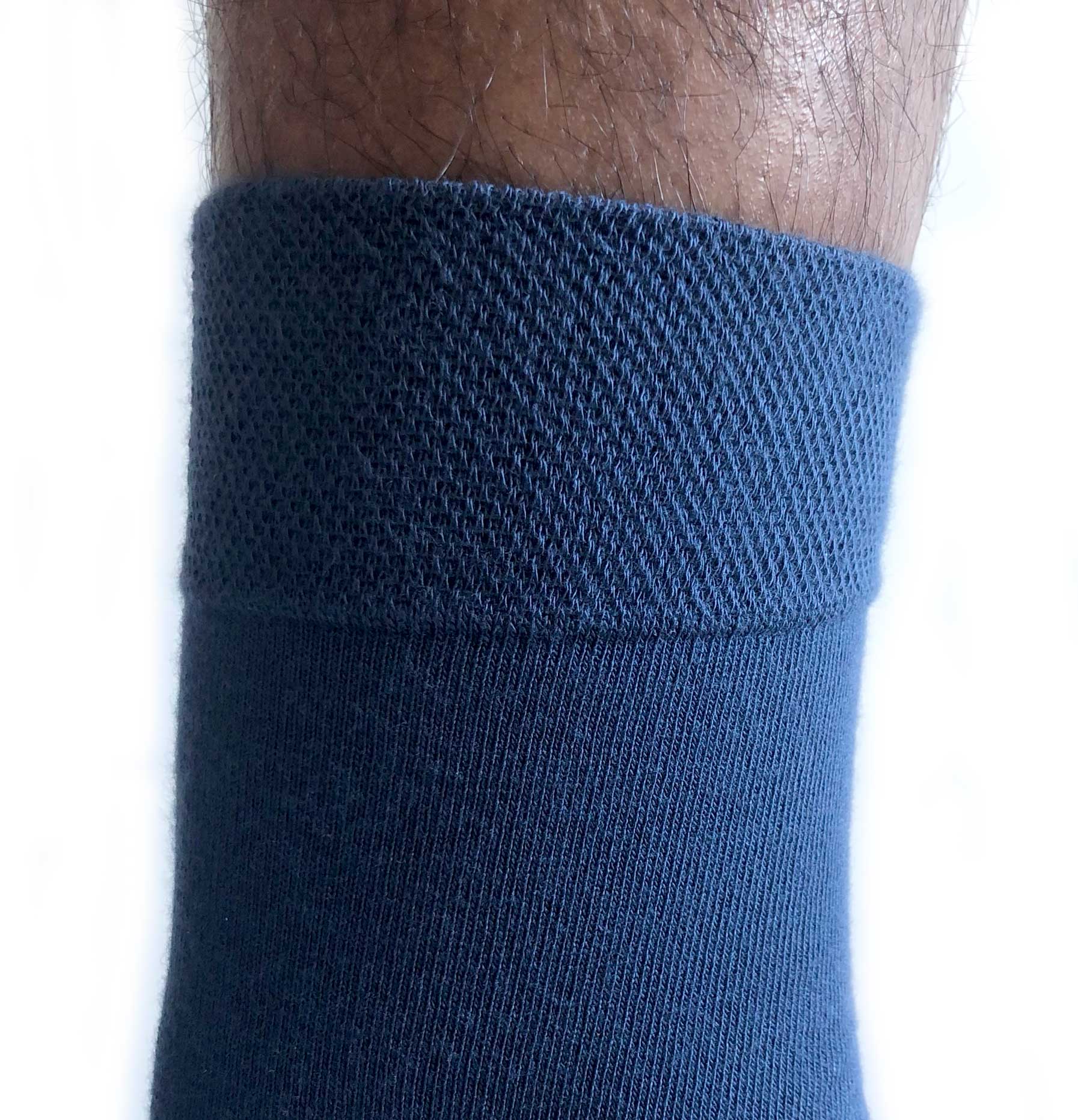 Pack of blue bamboo dress socks