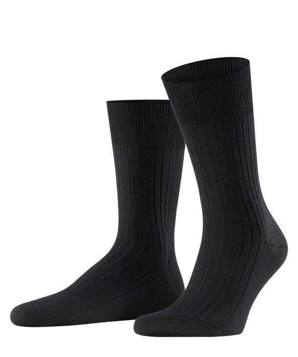 Falke Bristol Pure men&#39;s socks with 91% merino wool (mid-calf) 