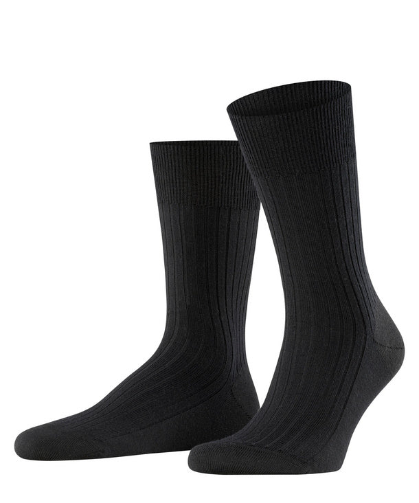 Falke Bristol Pure men's socks with 91% merino wool (mid-calf) 