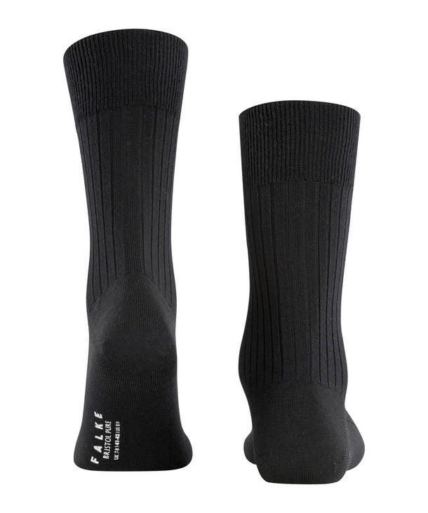Falke Bristol Pure men's socks with 91% merino wool (mid-calf) 