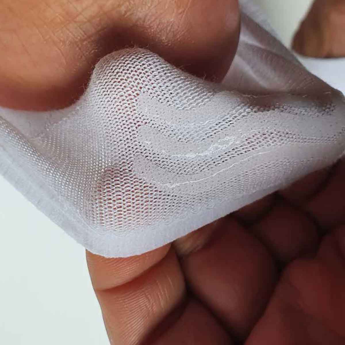 Usynlige sokker  med silikon bak i hæl