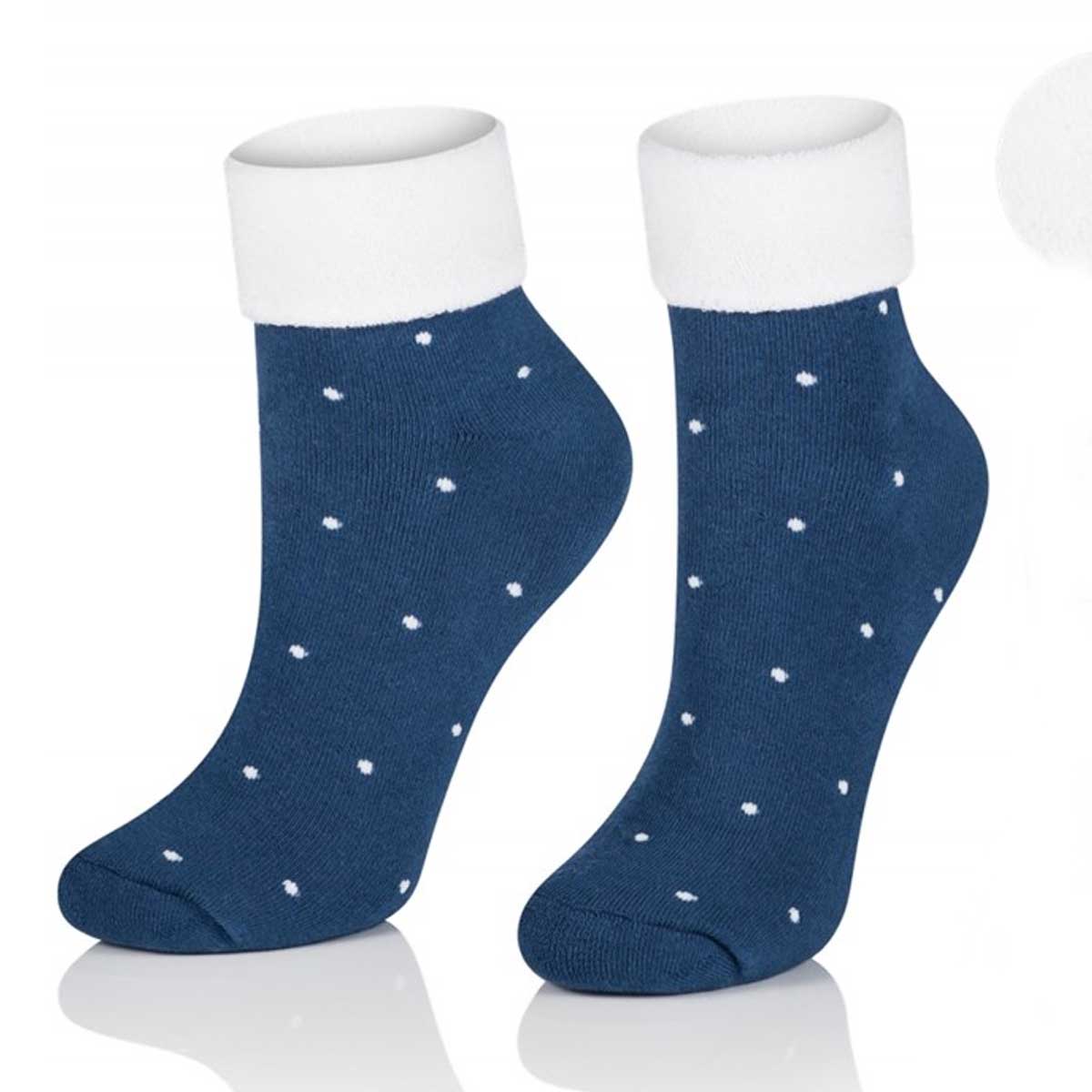 Soft cozy socks with plush terry inside • women's socks