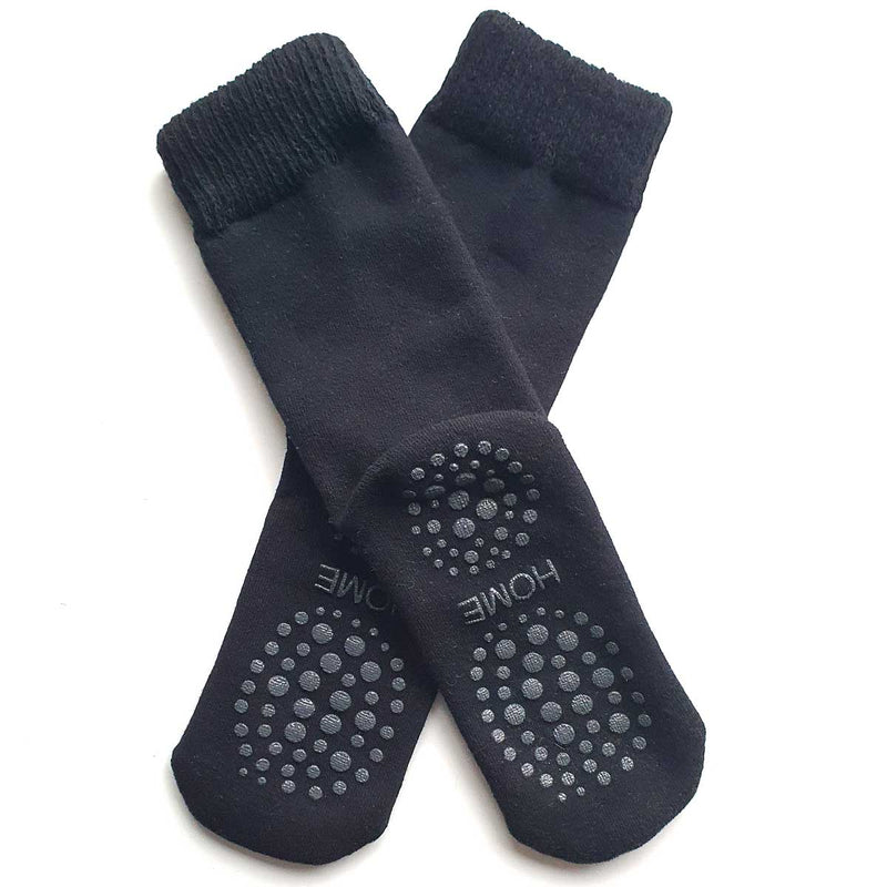 Anti-skli sokker for voksne i 97% bomull myk frotté