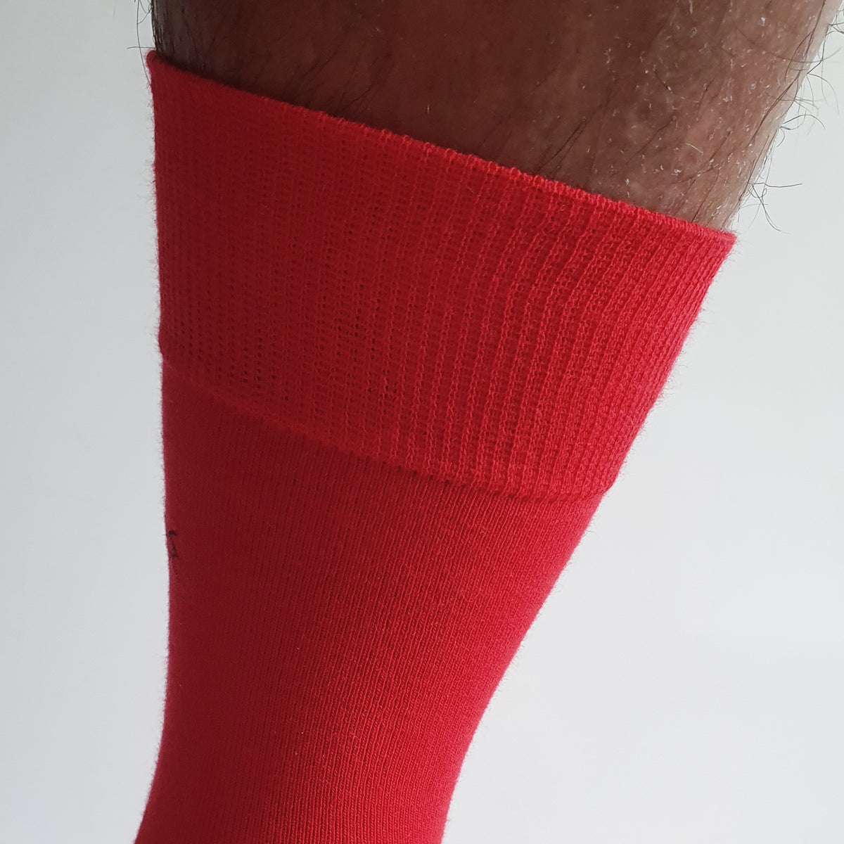 Røde sokker herresokker