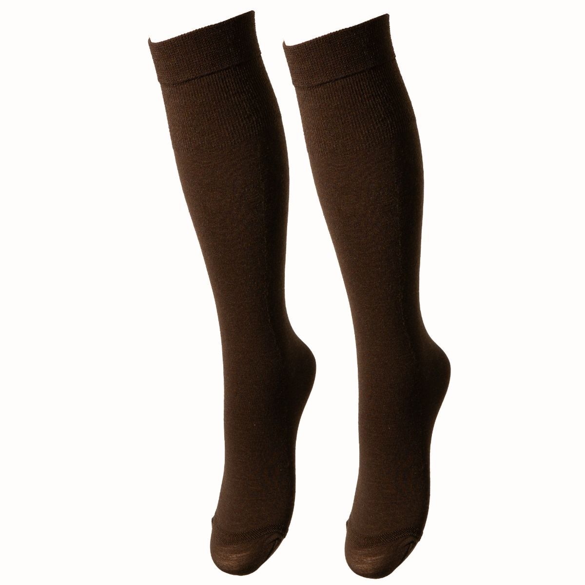 Tynne merinoull knestrømper