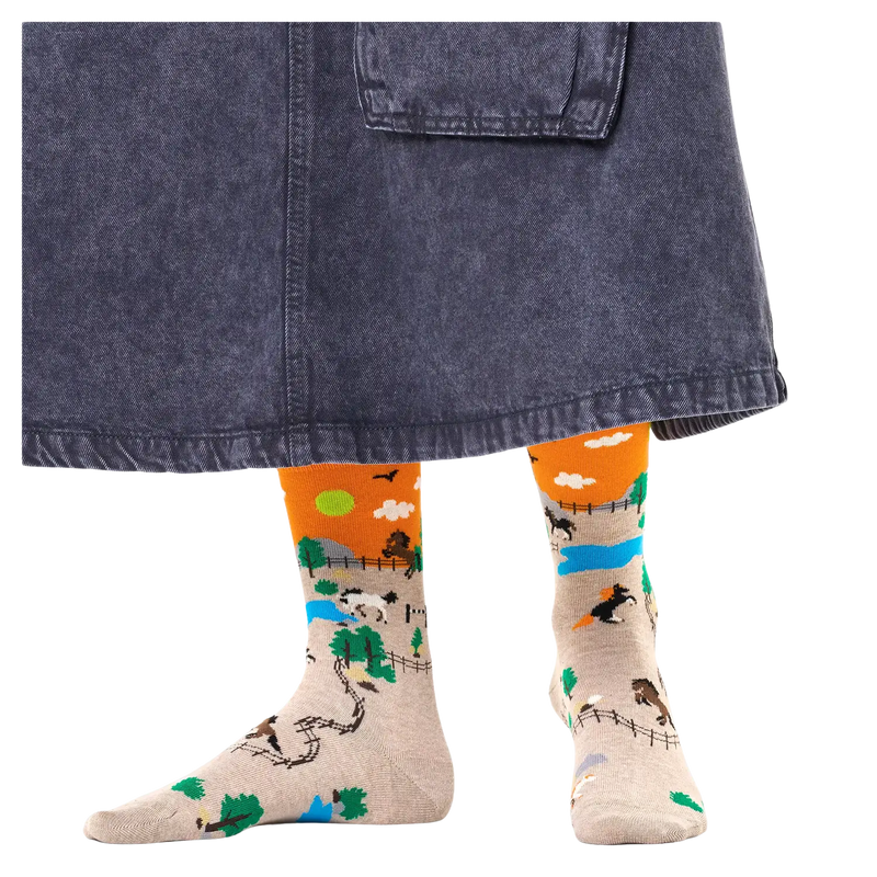 HAPPY SOCKS HORSE - sokker med hester