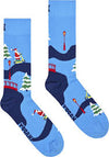 HAPPY SOCKS SANTA ON THE WAY TO WORK SOCK
