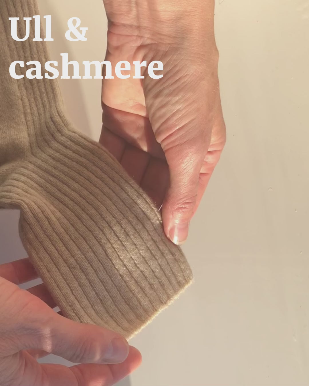 Dame ullsokker med cashmere – sokker som ikke strammer