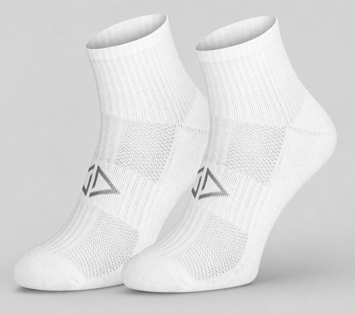 Sportssokker Herre  i kvart høyde og med frottésåle