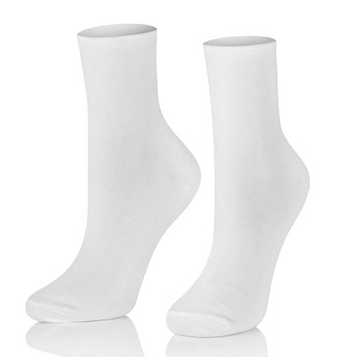 3-pack fine cotton socks with rolled edges • socks that do not tighten
