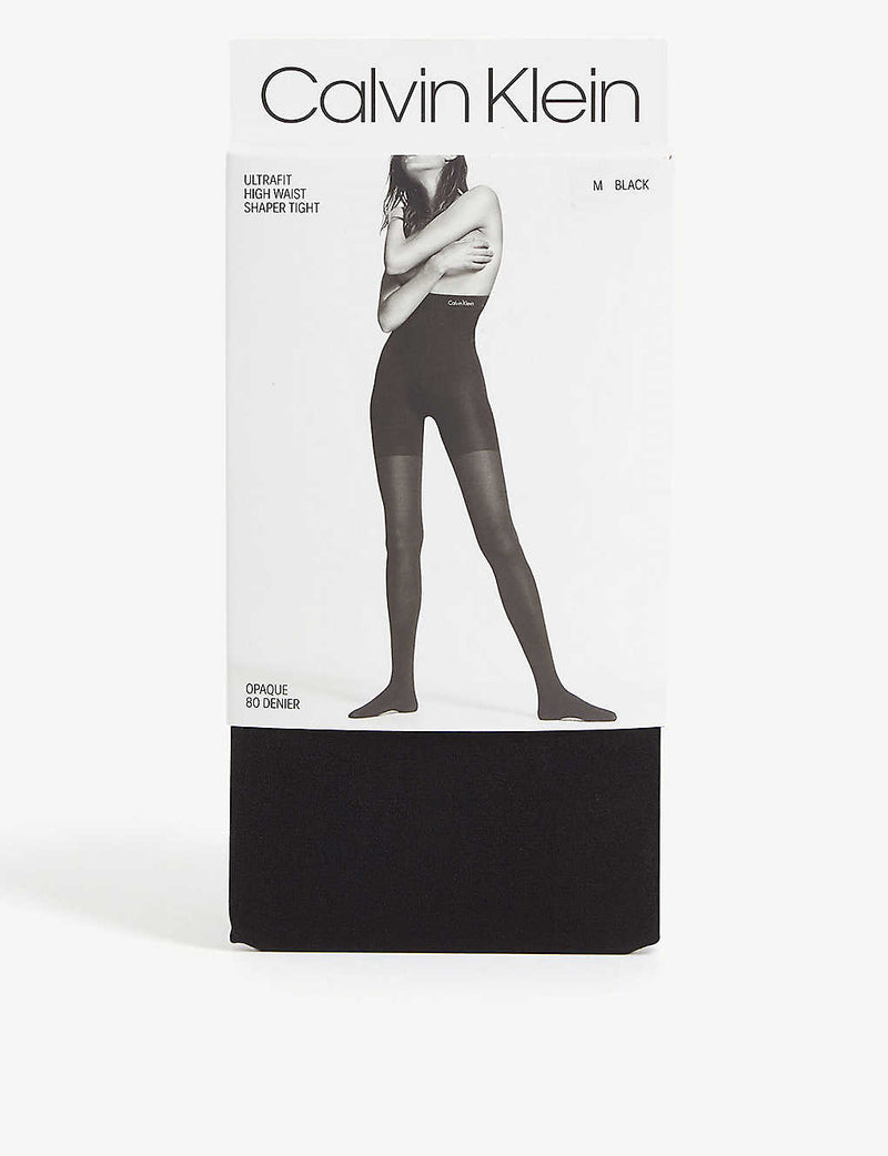 Calvin Klein 80 denier tett strømpebukse med høyt liv