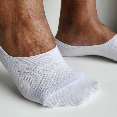 Usynlige sokker med luftige soner