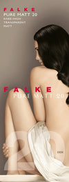 Falke Pure Matt 20 den Knee-high Socks