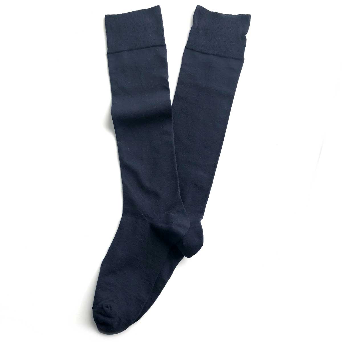 Extra thin and fine knee socks in 82% cotton