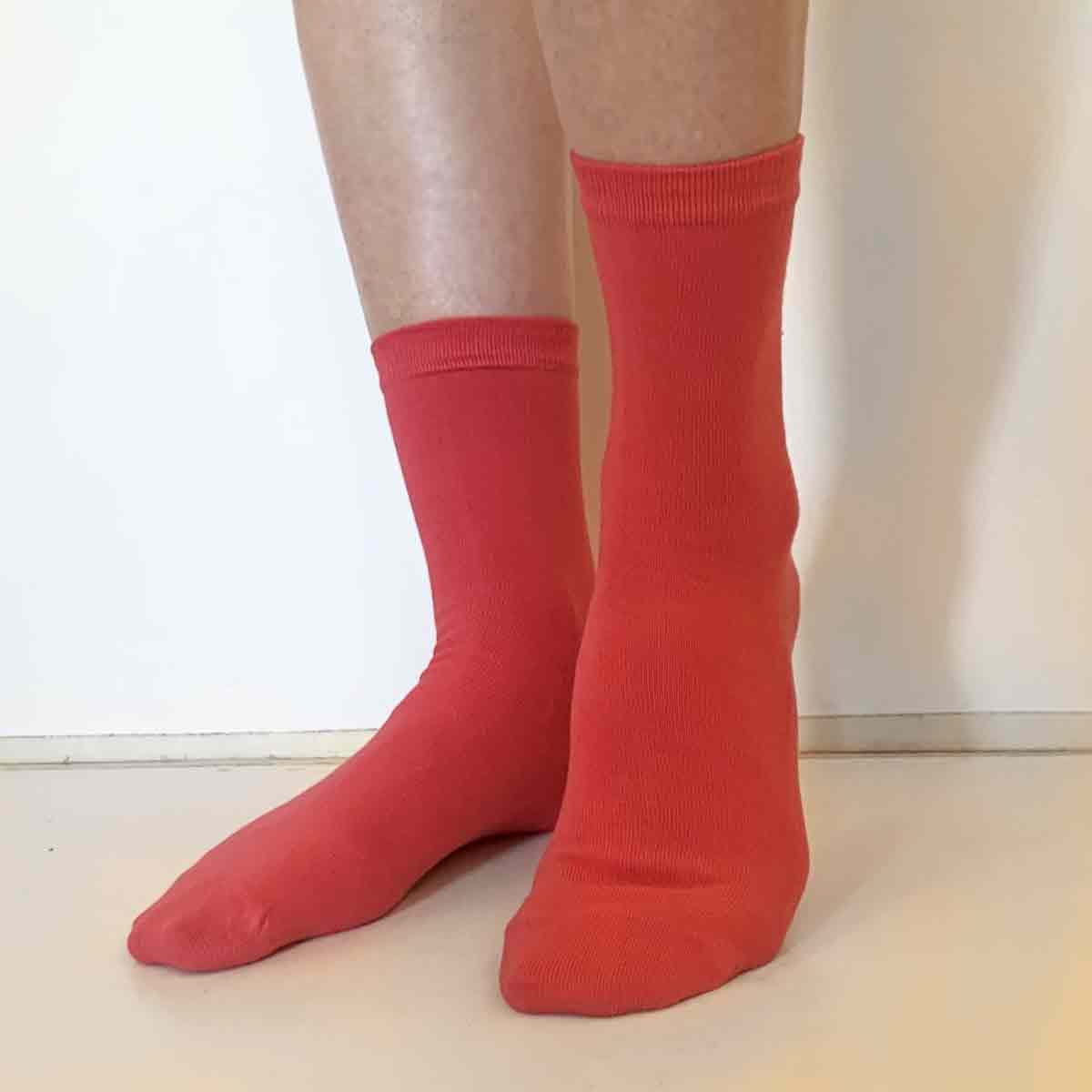 Sokker i økologisk bomull  til dame 