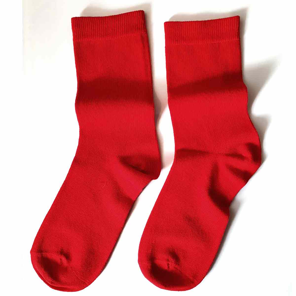 Sokker i økologisk bomull  til dame i mange farger