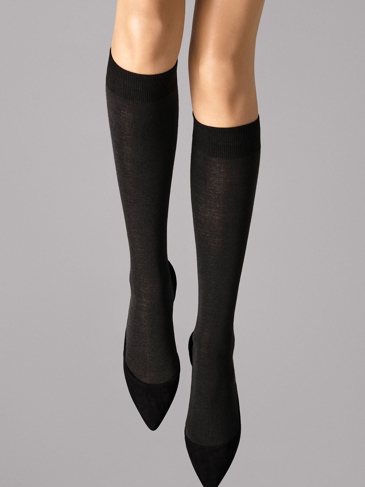 Wolford Merino Knee-Highs  black
