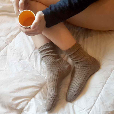 ullsokker med cashmere – sokker som ikke strammer