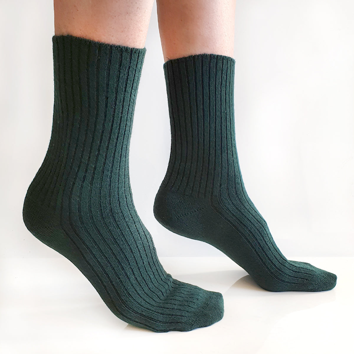 Women's wool socks with cashmere - socks that do not tighten