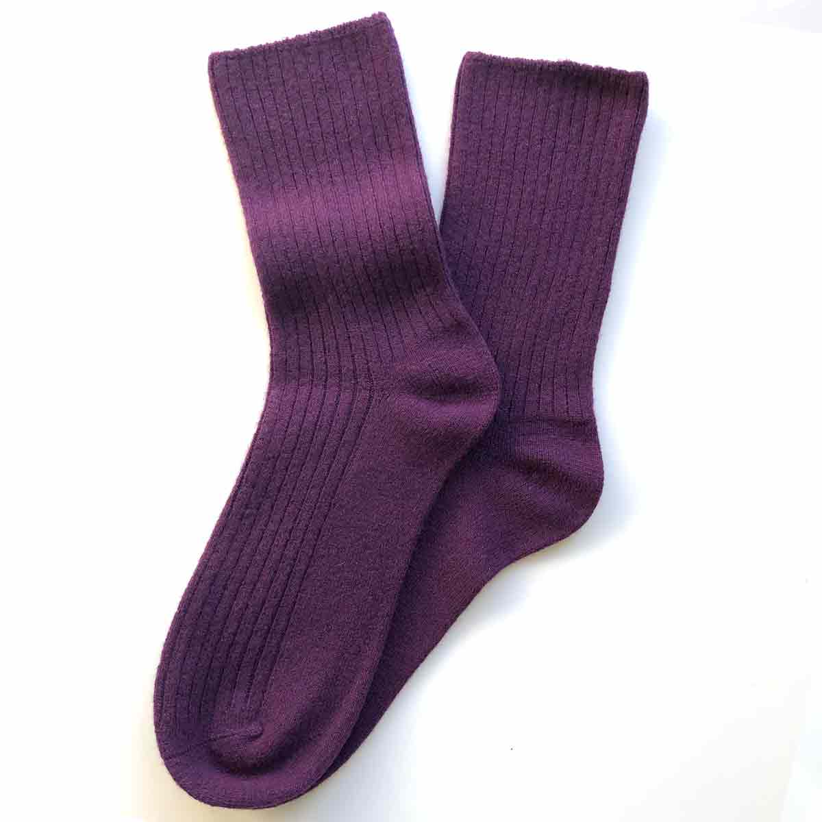 Women's wool socks with cashmere - socks that do not tighten