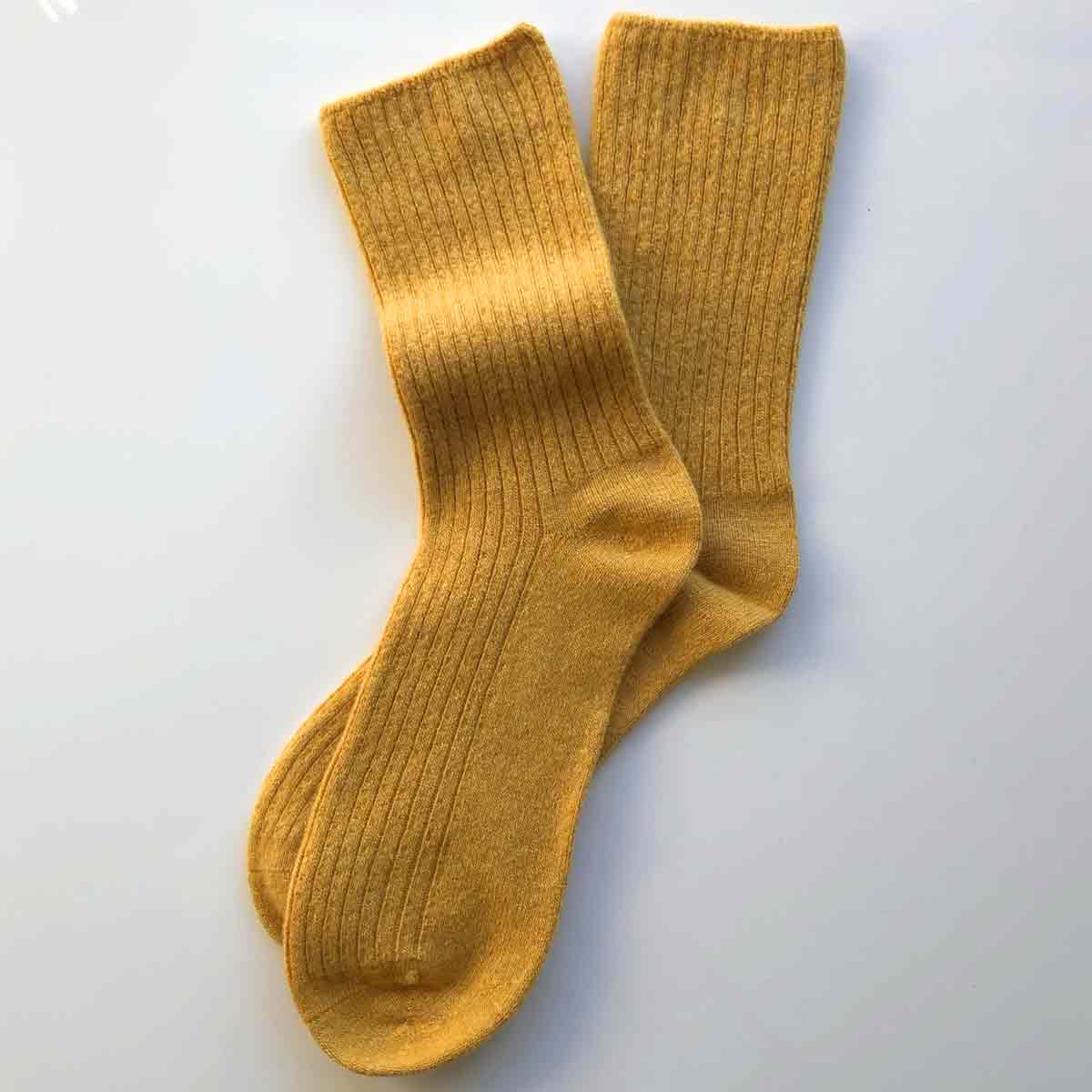 Women's wool socks with cashmere - socks that do not tighten