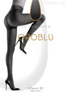 OROBLU Tights Different 80, Total comfort, BLACK
