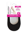 2-pk Golden Lady Steps Ballerina sokker med bomull