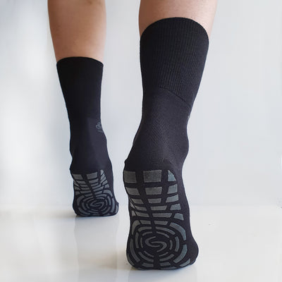Tynne diabetes ullsokker for voksne med anti-skli • sokker som ikke strammer