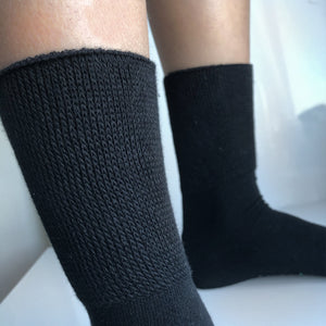 " no elastic" bomull sokker