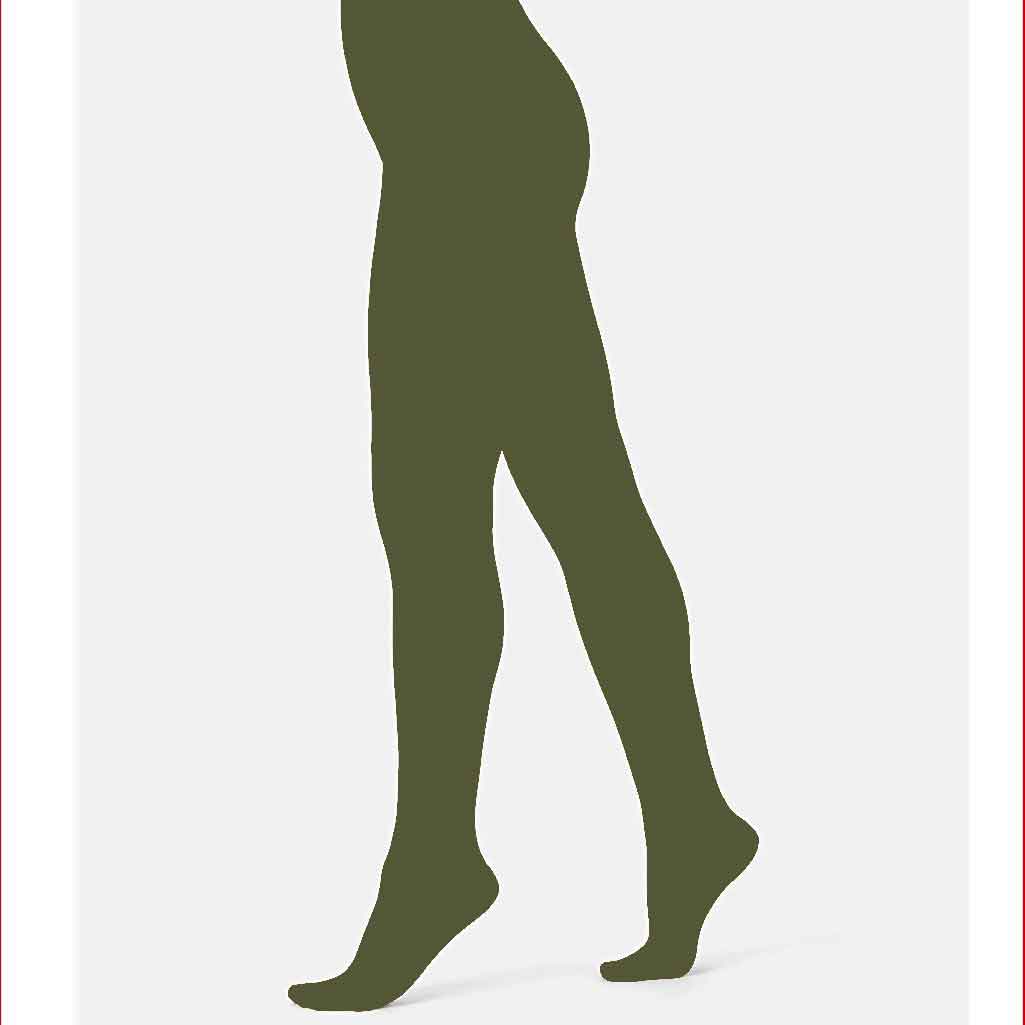 Strømper til bunad. Fargen Verde Oliva (grønn) er riktig grønnfarge til Trønderbunad m.fl.