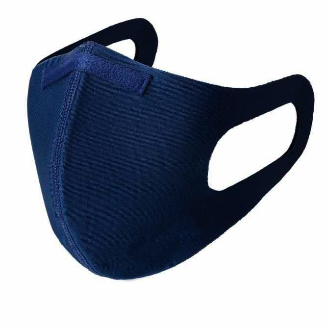 3D Spacer 3-layer black/blue/grey, cloth mask children (7-12 years)
