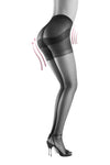 OROBLU Tights Light Shock Up 20 Bottom Up, BLACK