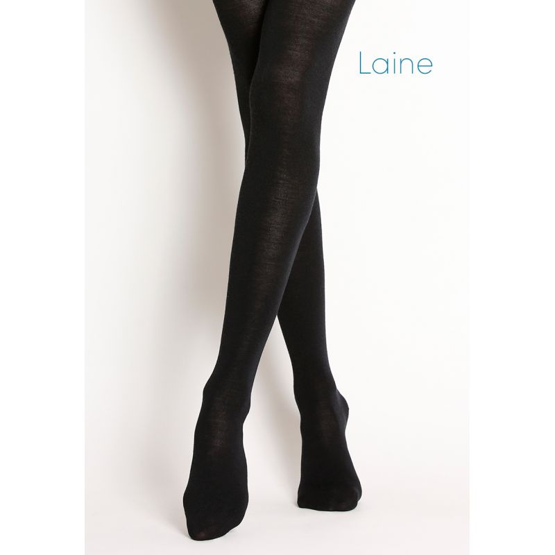 Bleuforêt merino wool tights with cotton on the inside 