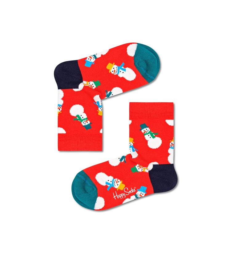 Happy Socks  Snowman  barnesokker