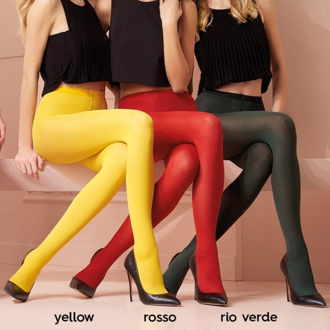 Trasparenze Sophie 70 denier tights, bright colors